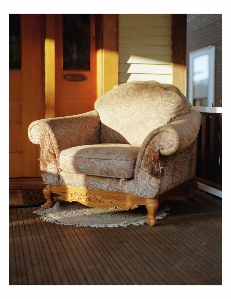 Porch Comfort shot on Kodak Portra 800 with a Pentax 6x7, developed at The Lab, by Simon