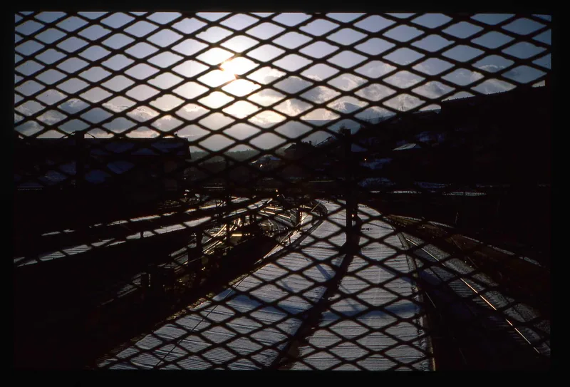 Station shot on Kodak Kodachrome 200 with a Minolta X-500, by MARCO PHOTOS