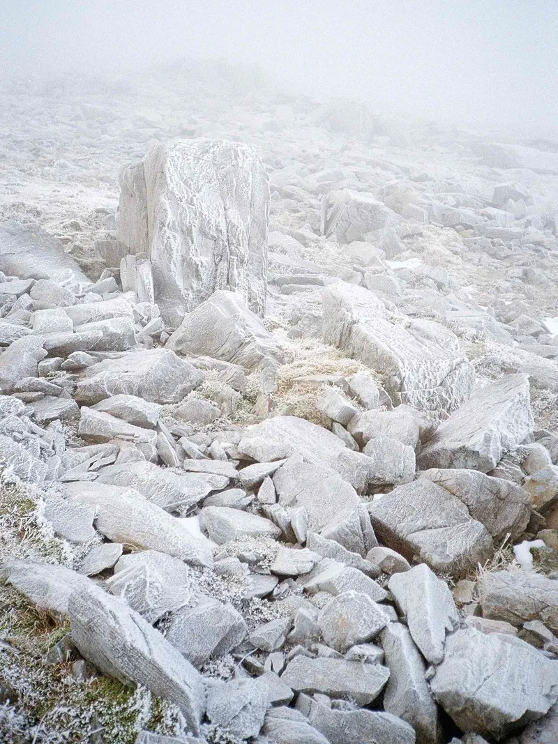 Ascending Glyder Fach, Snowdonia / Eryri shot on Kodak UltraMax 400 with a Konica C35, developed at Analogue Wonderland, by William