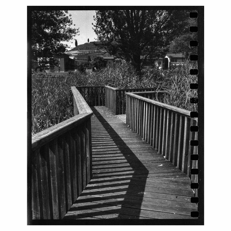 Turn right please shot on Film Washi Film Washi K with a Pentax 6x7 MLU, developed at Home / Self-Developed, by Alessandro Benevento