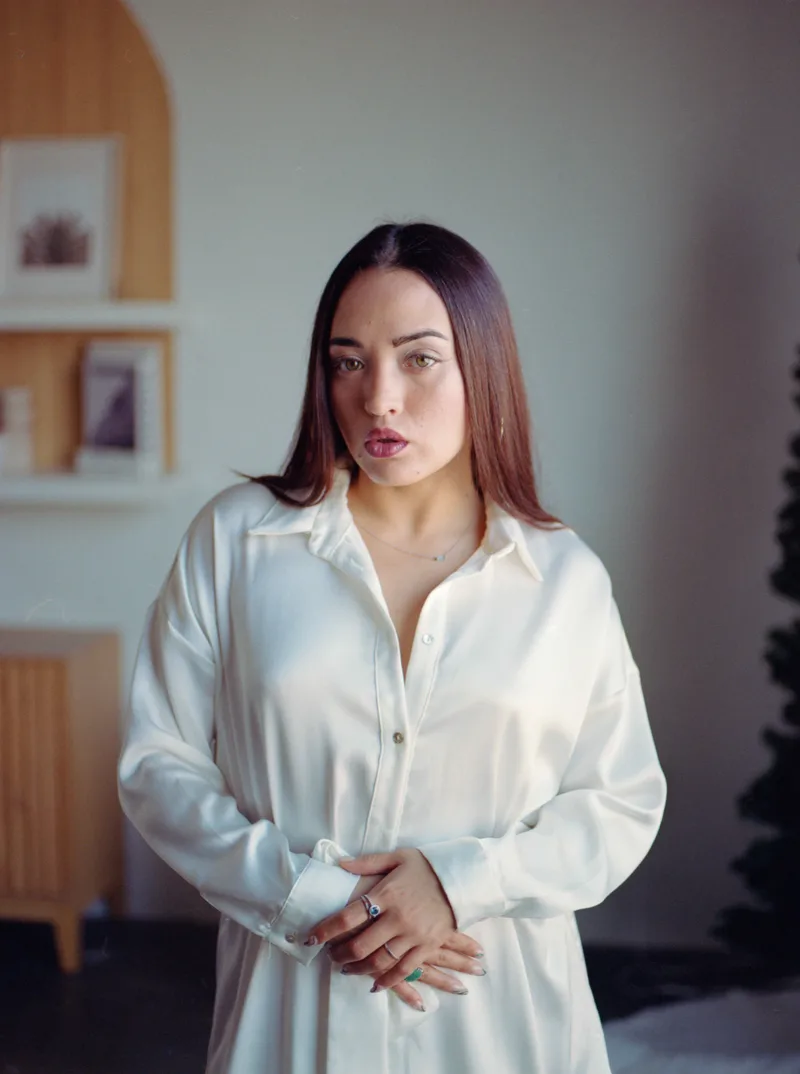 Melanie shot on Kodak Gold 200 with a Pentax 645, developed at Analog Photo Lab, by Django