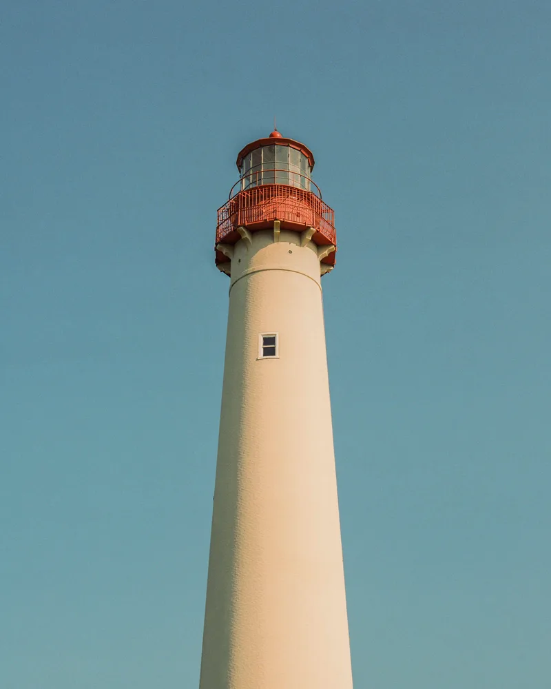 Lighthouse - Cape May, NJ shot on Kodak Gold 200 with a Pentax 645N2, developed at The Photo Spot, by David Garcia