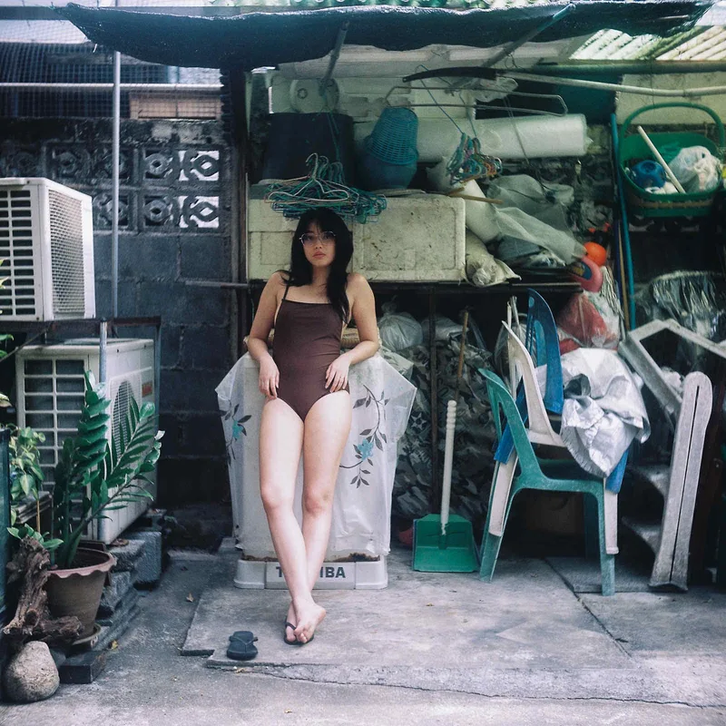 Bua for Girls Room Zine shot on Kodak Portra 400 with a Wagoflex Nomodel, developed at Film No Ie Studio, by Thierry C