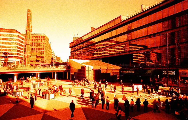 Stockholm shot on Harman  Red 125 with a Canon EOS 33, developed at Home / Self-Developed, by MARCO PHOTOS