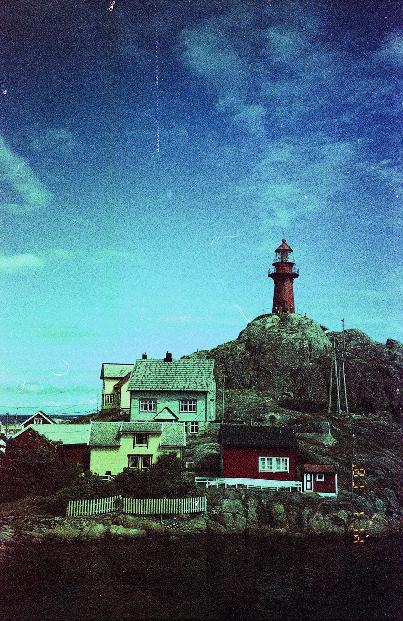 The island shot on Kodak Gold 200 with a Minolta Freedom Action Zoom, by Laura