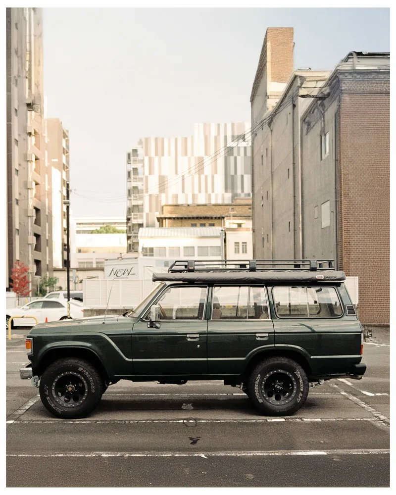Nagoya Land Cruiser shot on Kodak Kodacolor 100 with a Contax G2, developed at Fotoexpress, by Marc