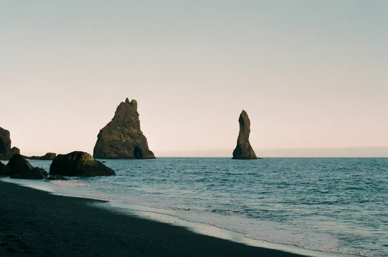 Reynisfjara - The Black Sand Beach shot on Fujifilm FujiColor 100 with a Canon A-1, by Josh