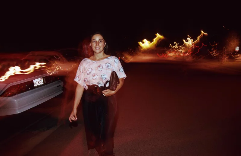 Night out. shot on Kodak Kodachrome 200 with a Nikon F4s, by Fons Rademakers