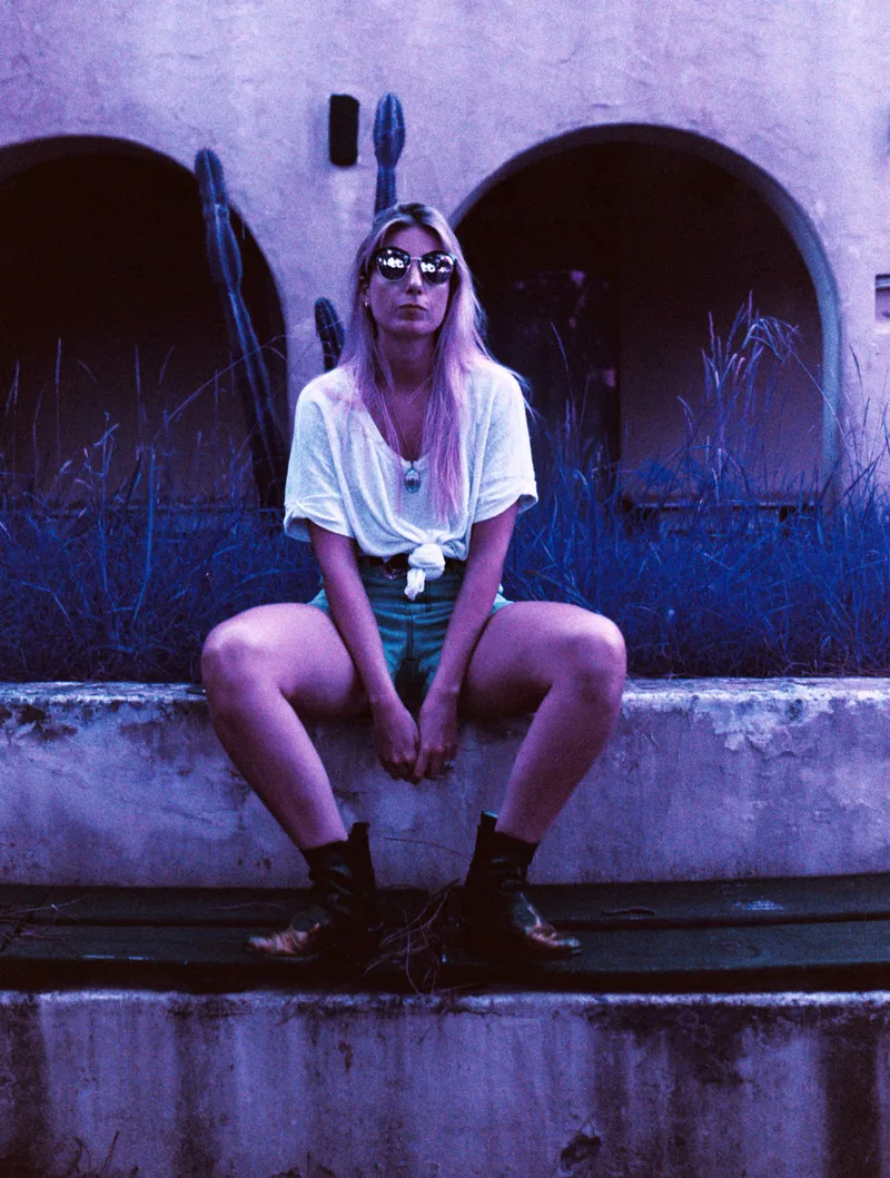 Film photo shot on Lomography Lomochrome purple XR, by Hiperreal