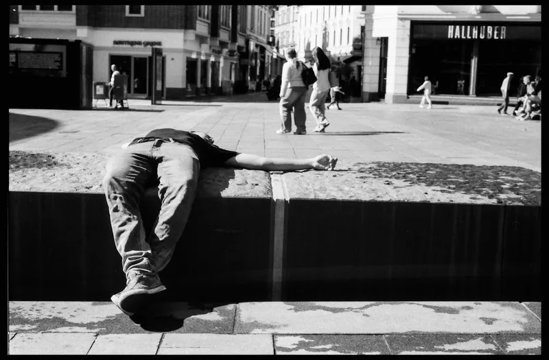 Film photo shot on Orwo Wolfen NP100 with a Nikon F3, developed at Home / Self-Developed, by Frank