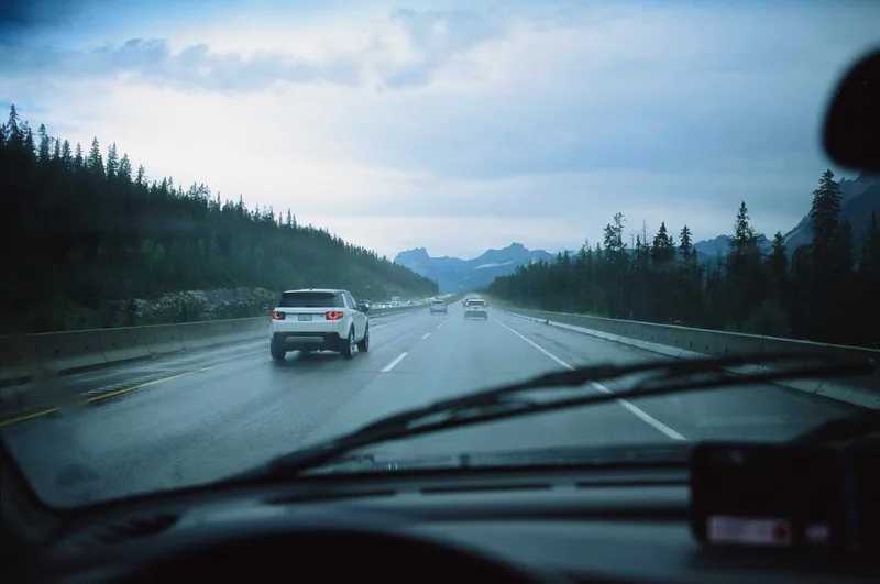 On the road. shot on Fujifilm Velvia 50 with a Canon EOS Elan 7