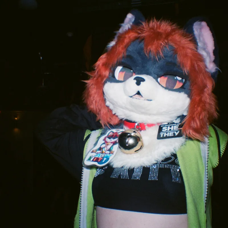 Ash Kitt's Fit shot on Fujifilm 400 with a Lomography Diana Mini, developed at New York Camera & Video, by Murry Shotwell