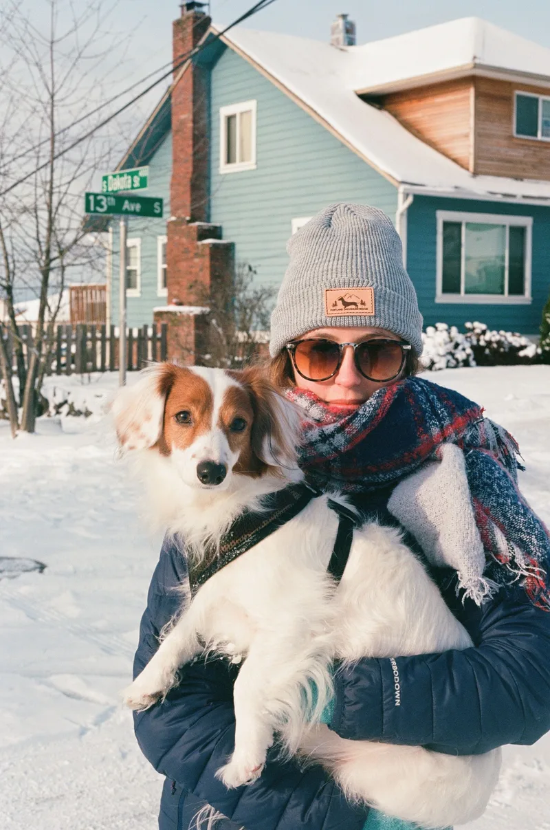 Seattle Snow Day CA 2022 shot on Kodak Portra 400 with a Canon AE-1 Program, developed at Shot on Film Store, by Jacob Malpocker