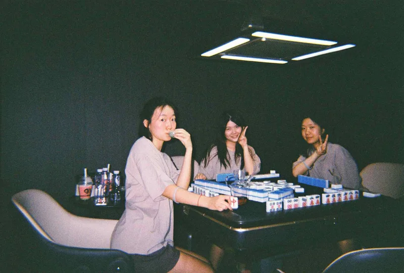No Gambling shot on Kodak Gold 200 with a Kodak M38, by Michelle
