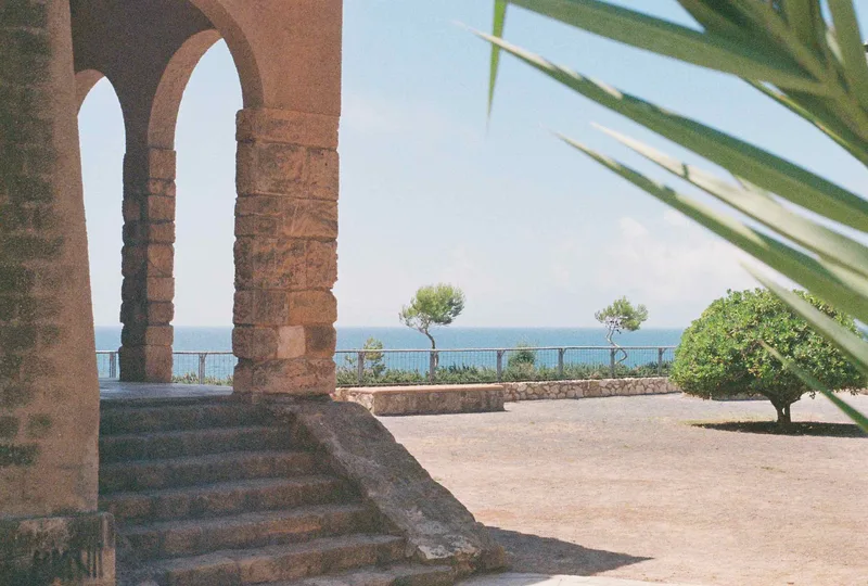 Spain - ocean & green shot on Kodak UltraMax 400 with a Minolta XG-1, developed at Process One, by Josh.G.Piano