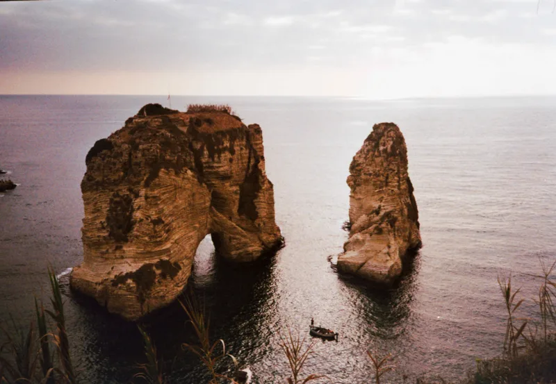 beirut shot on Kodak Gold 200 with a Leica Mini, developed at darkroom amman, by dontblamebaha