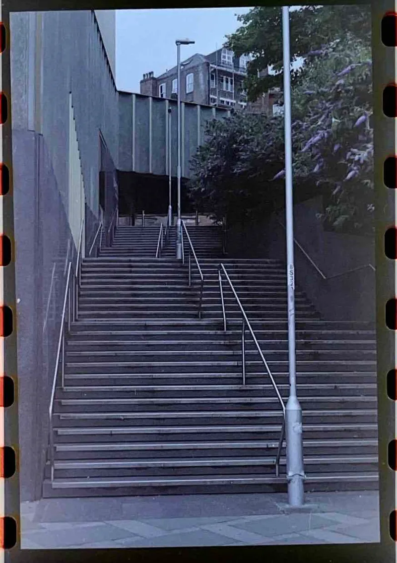 Nottingham (5) : Cross Procrssed shot on Kodak Ektachrome E100 with a Canon AE-1, developed at Make It Easy, by Tony Shelley