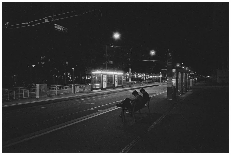 Film photo shot on Ilford Pan 400 with a Yashica T4 Zoom, developed at Home / Self-Developed, by wholegrain