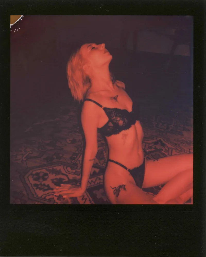 Alicja shot on Polaroid i-Type with a Polaroid OneStep+, by Zuza