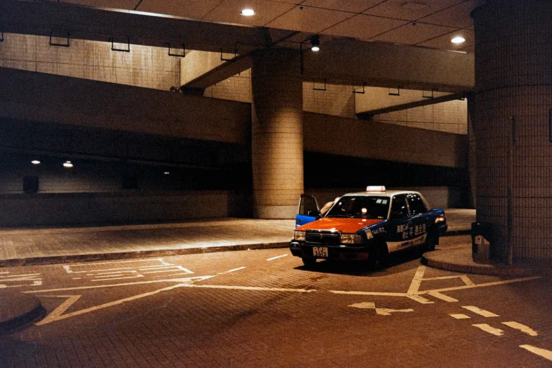Taxi 🇭🇰 shot on Fujifilm 200 with a Yashica Electro 35 CC, developed at Home / Self-Developed, by jahre