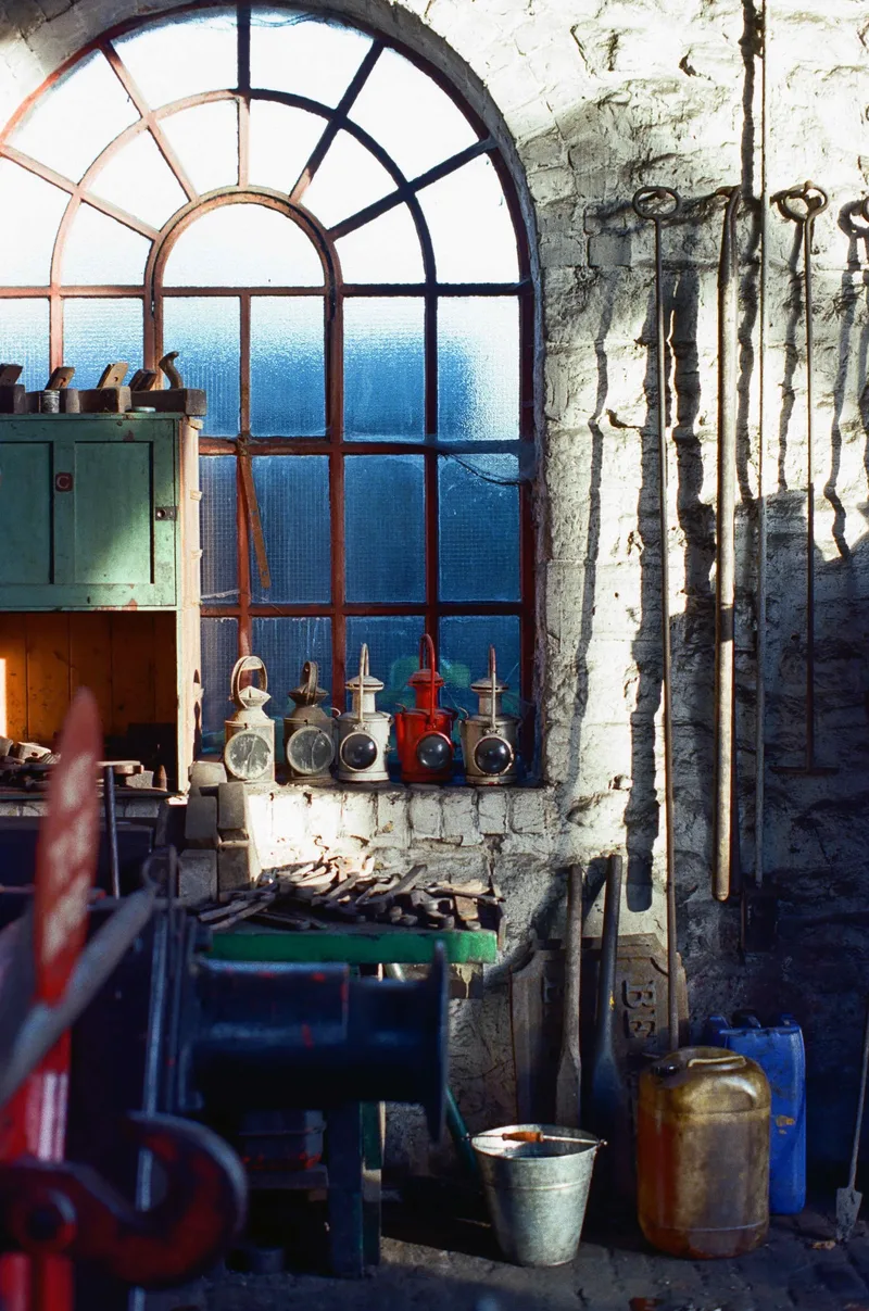 The Engine Shed shot on Kodak Vision 3 500T with a Nikon FM2, developed at Nik & Trick Photo Lab, by Mark Beadle