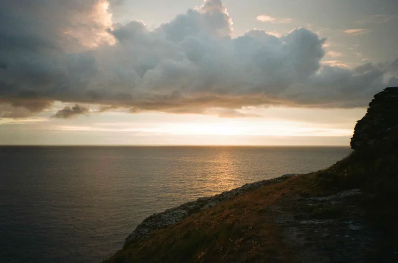 Sea & Sunset 🌅 shot on Fujifilm FujiColor C200 with a Nikon Lite Touch Zoom 70 WS, developed at The Film Safe, by JFR Film
