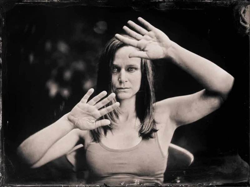 Lara Ješe shot on Self made wet plate collodion with a Century No2 8x10, developed at Home / Self-Developed, by Markus Hofstätter