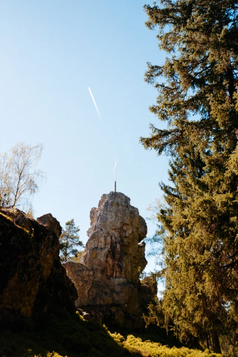 rocky shot on Kodak Gold 200 with a Contax G1, developed at Optik Oldschool, by Jagl