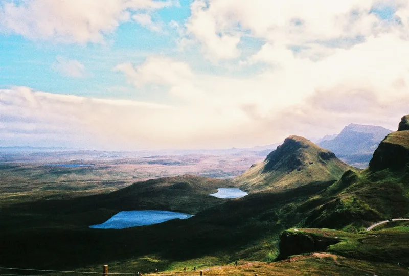 Isle of Skye, Scotland shot on Harman Phoenix 200 with a Olympus Mju-II, developed at Laboratoire Photon, by Silence ça pousse