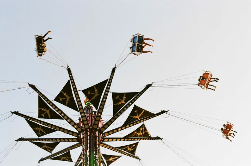 Swing shot on Kodak Gold 200 with a Nikon F2 AS, developed at Ball Photo, by Tye