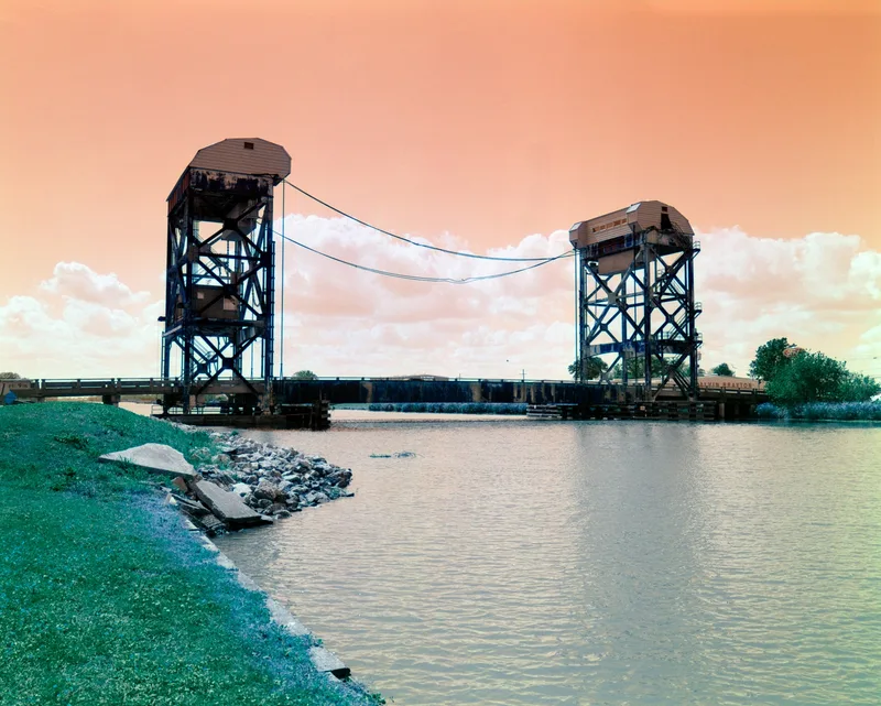 Drawbridge - Lockport, LA shot on Harman Switch Azure with a Koni-Omega Rapid, developed at Home / Self-Developed, by Will AB