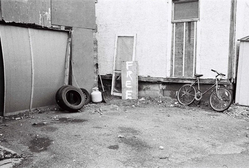 landfill dreamin’ shot on Ilford HP5 Plus 400 with a Canon Sure Shot XL, by linus_spacehead