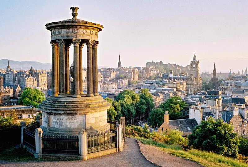 Edinburgh shot on Kodak Portra 400 with a Leica M6, developed at MeinFilmLab, by kleinbildfilm