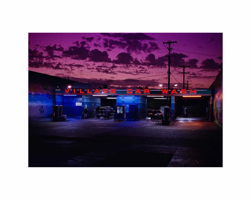 Village Car Wash, Venice Beach shot on Unbranded Unnamed with a Leica M5, by Evan