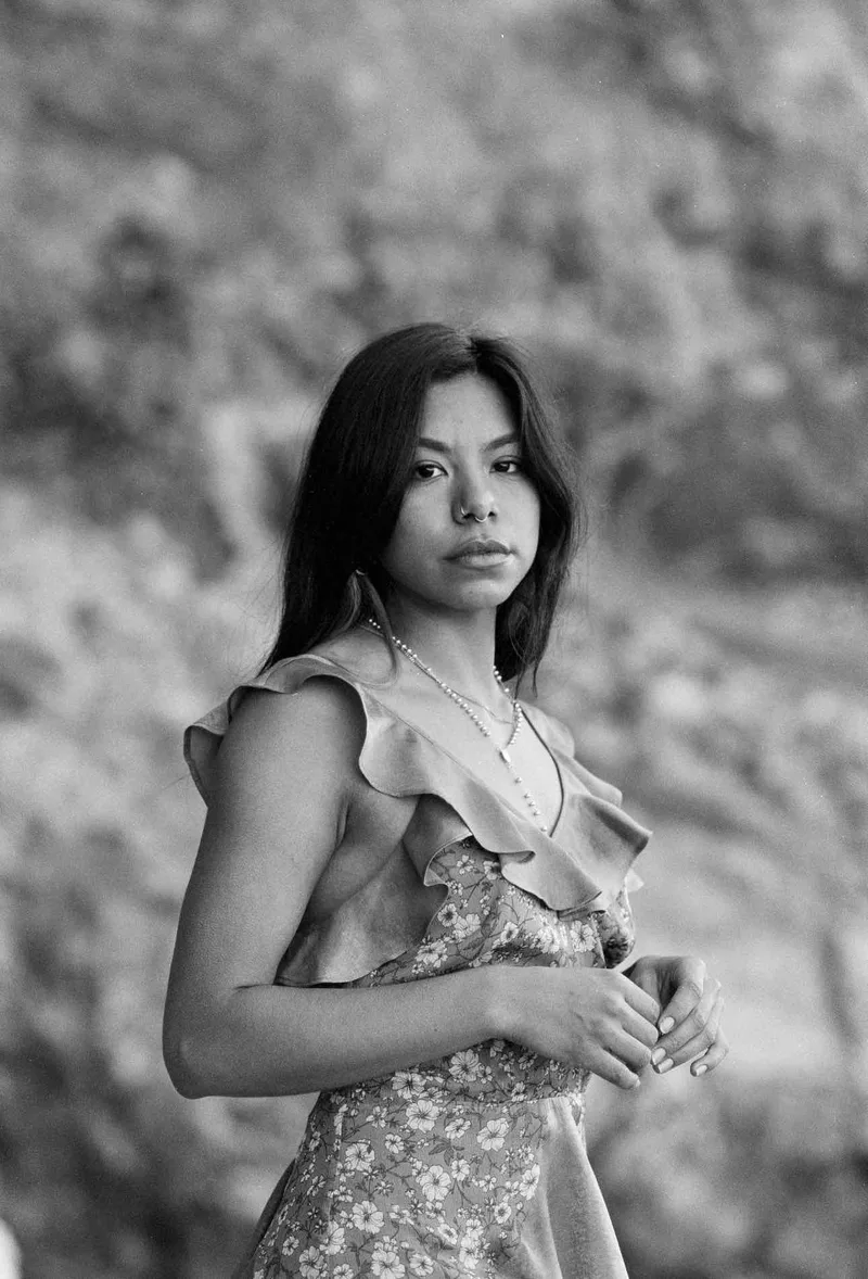 Paula shot on Ilford FP4 Plus 125 with a Nikon N90s, by Django