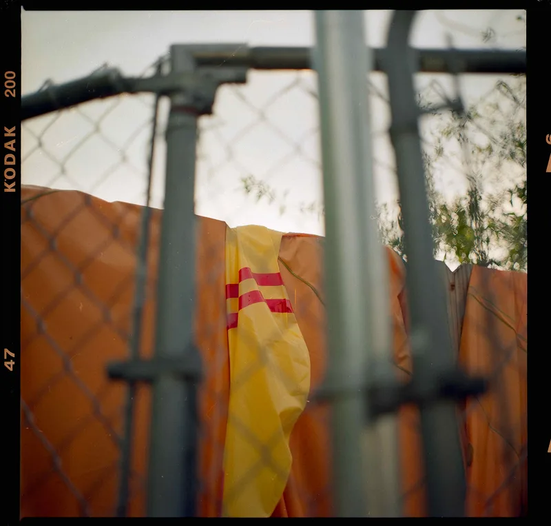 On The Fence shot on Kodak Gold 200 with a Zenza Bronica EC, developed at Coastal Film Lab, by Ethan