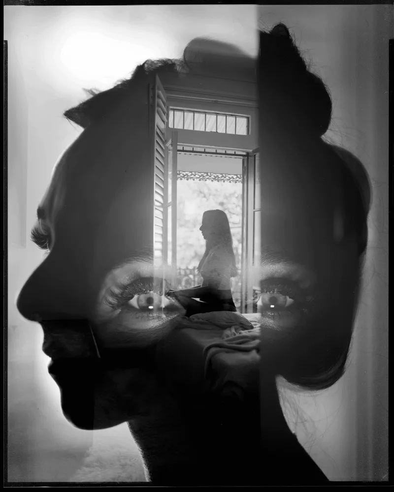 Zena’s Triple shot on Ilford FP4 Plus 125 with a Deardorff V8, developed at Home / Self-Developed, by Ross McLennan