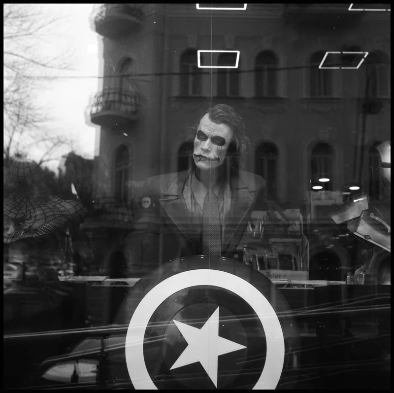 Film photo shot on Ilford Delta 100 with a Primoflex Va, developed at Lighthouse Film Lab, by Oleg Kovalev