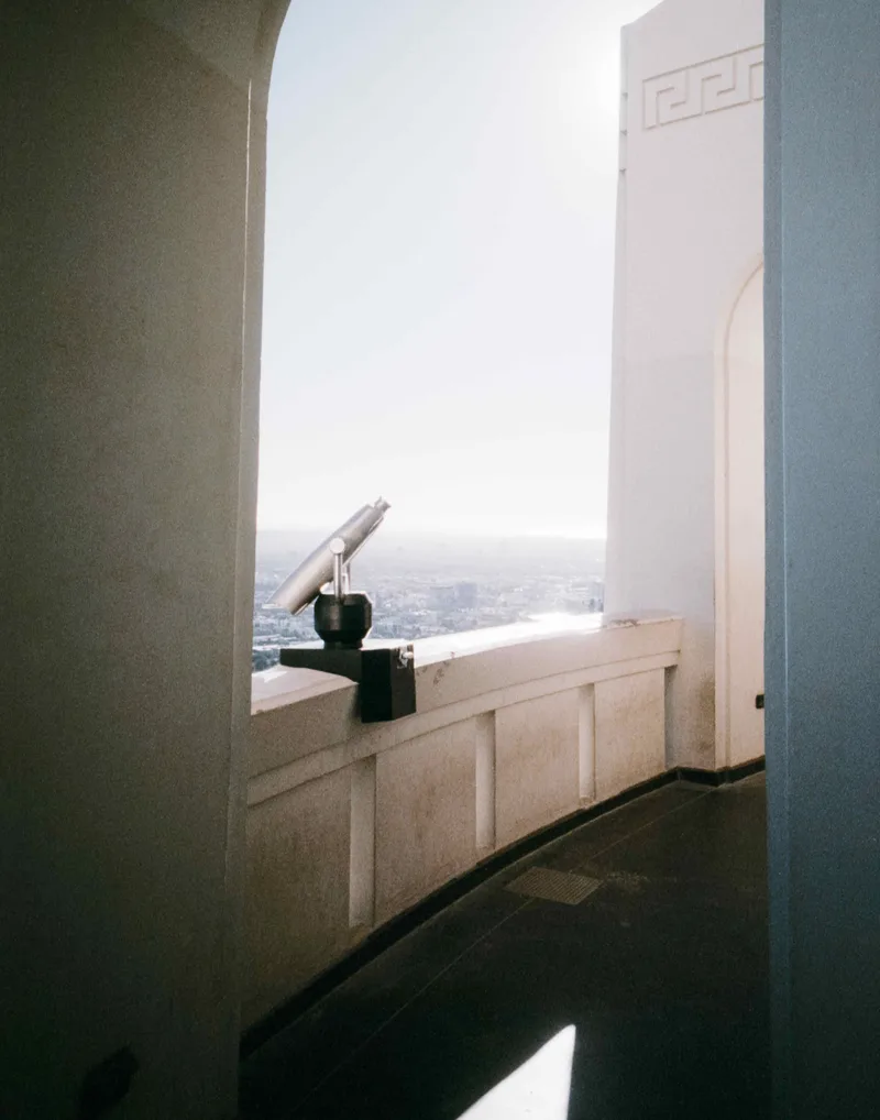 Griffith Observatory, CA shot on Kodak UltraMax 400 with a Ricoh GR1, developed at Boréalis Laboratoir Photo Inc, by Marc-André