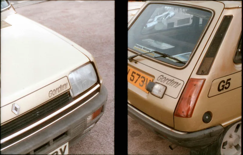 Renault 5 Gordini shot on Harman Phoenix 200 with a Olympus Pen FT, developed at Home / Self-Developed, by Sam