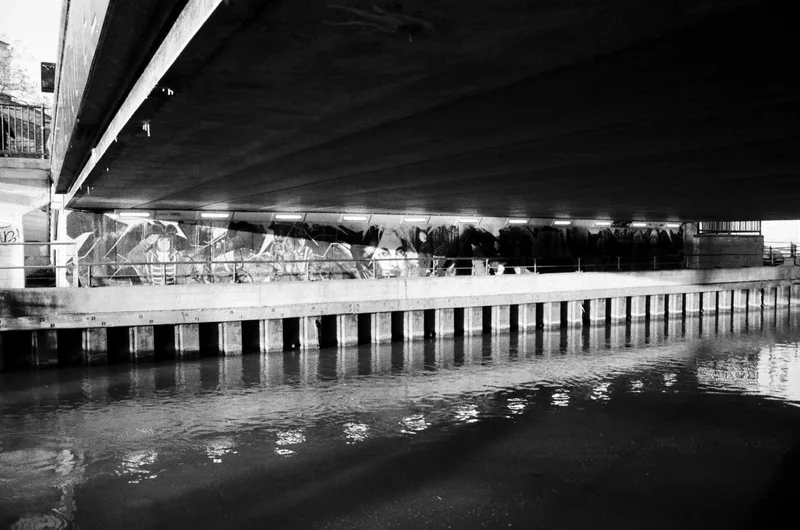 Underpass II: The Wrath of Underpass shot on Ilford Kentmere Pan 400 with a Miranda MS-3, developed at Home / Self-Developed, by Meengamer