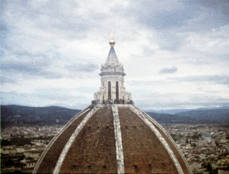 Duomo Dome shot on Lomography LomoChrome Metropolis 100, developed at Legacy Photo Lab, by Dean