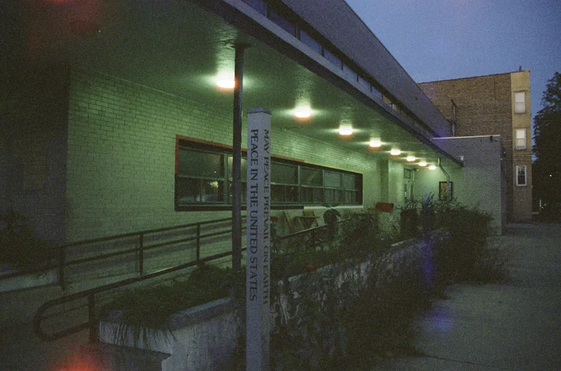 Film photo shot on Reformed Film Lab Reformed Night Shots with a Canon EOS Elan 7, developed at Reformed Film Lab, by parker