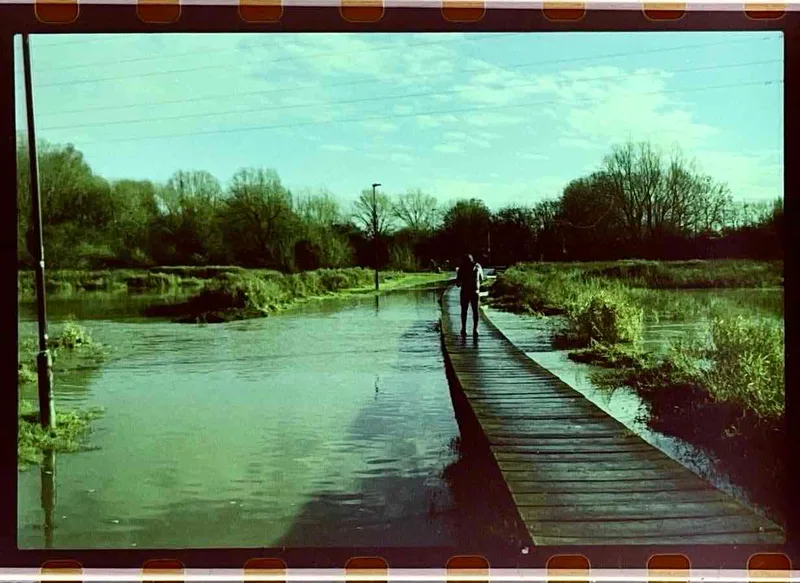 Local Flood (2) shot on Kodak Ektachrome E100 with a Canon AE-1, developed at Make It Easy, by Tony Shelley