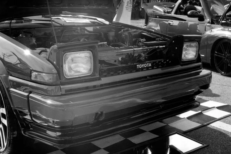 Toyota Wagon shot on Ilford FP4 Plus 125 with a Yashica Electro 35 GS, developed at Home / Self-Developed, by Murry Shotwell