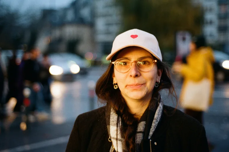 Carole shot on Kodak Gold 200 with a Nikon FM10, developed at L'Atelier Argentique, by Jonathan