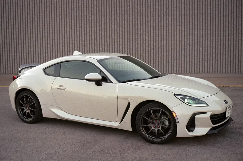'22 Subaru BRZ 3/4 shot on Fujifilm 400 with a Nikon F3, developed at Dwayne's Film Lab, by Chikubi