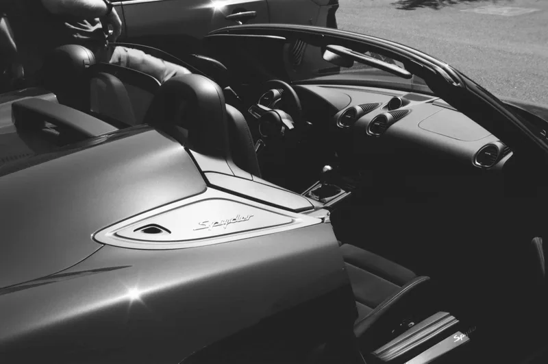 Spyder shot on Fujifilm Neopan Acros 100 II with a Kodak Pony 135 Model C, developed at The DarkRoom, by Colby Howe