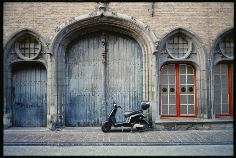 Brugge shot on Ferrania Solaris 100 with a Contax T3, by in the dying light