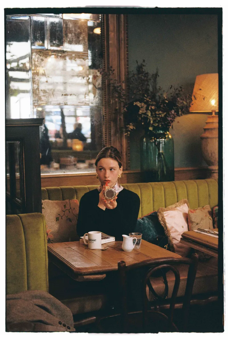 Camille shot on Kodak Portra 400 with a Nikon FE 2, by Angelica de Oliveira Cousino